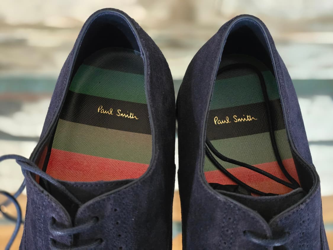 [새제품/풀구성] 폴스미스 스웨이드 브로그 슈즈 (옥스포드 스타일 구두) 상품이미지5