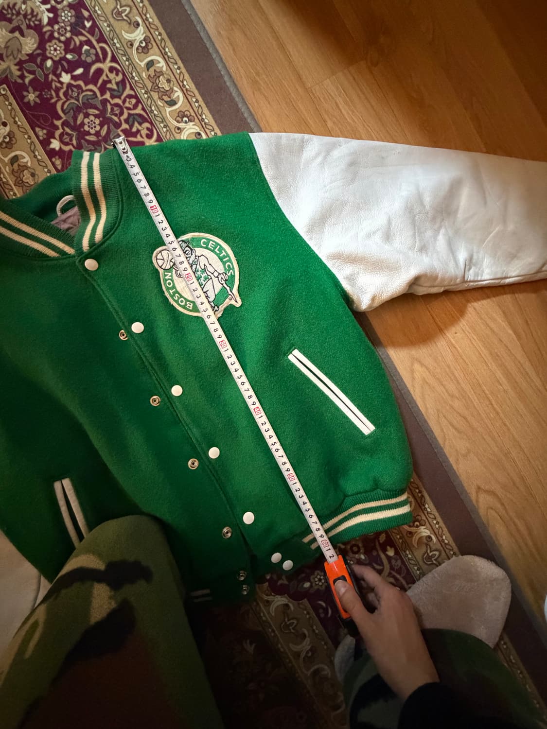 골든베어 바시티 M 보스턴셀틱스 아 걍 내가입을까 자켓 상품이미지4