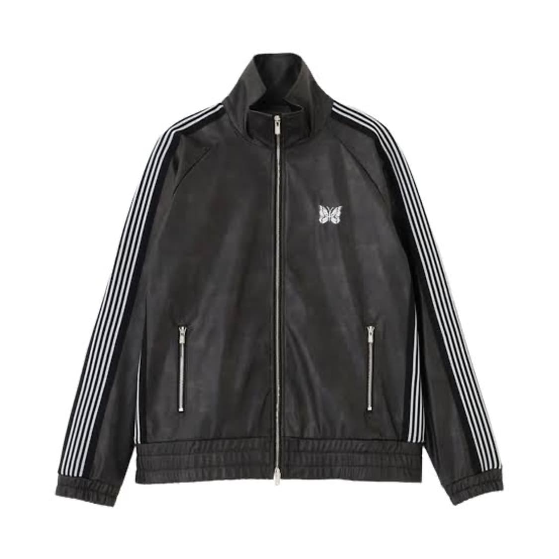 니들스 x L.H.P 한정 별주 트랙자켓 신세틱 레더 상품이미지1