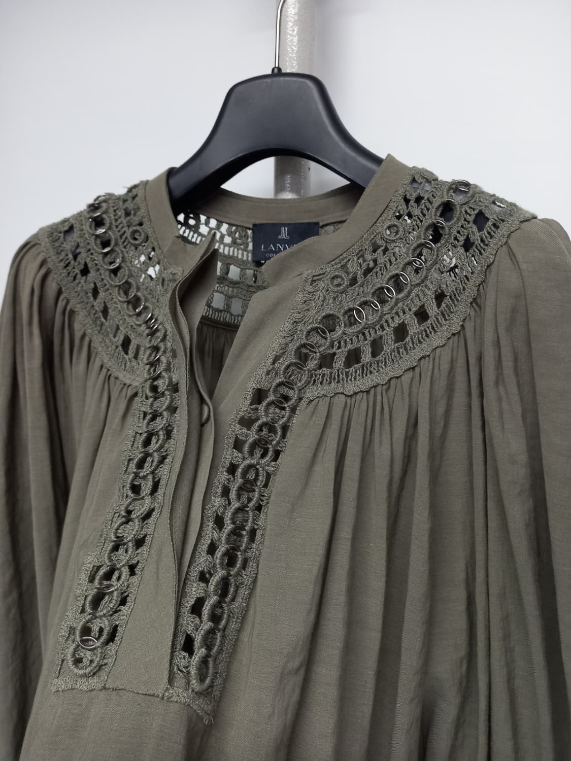 랑방 LANVIN 춘하추 8부9부 블라우스 82 44-77 상품이미지6