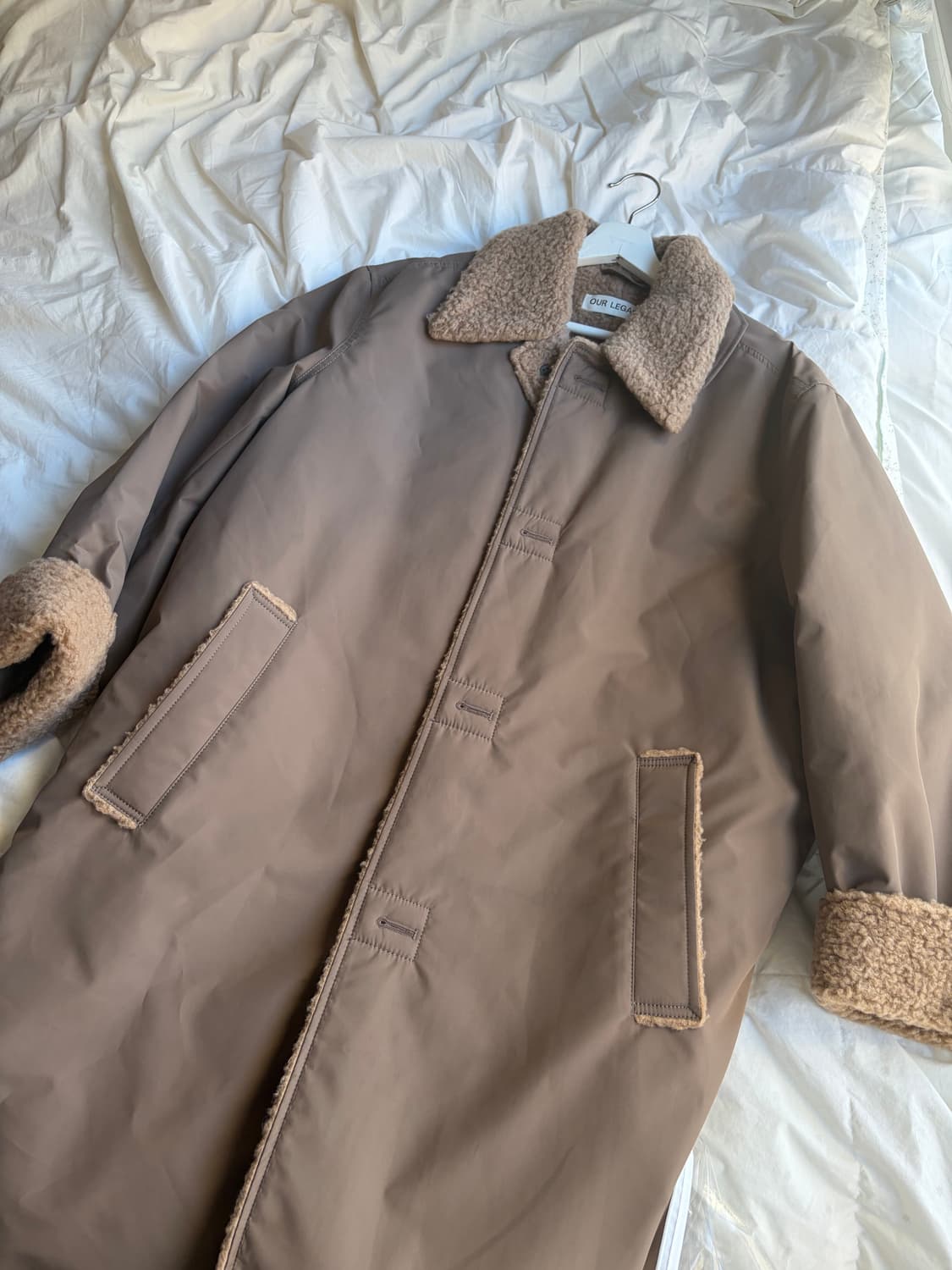 [48/100-103] 아워레가시 폴라코트 브라운 상품이미지2