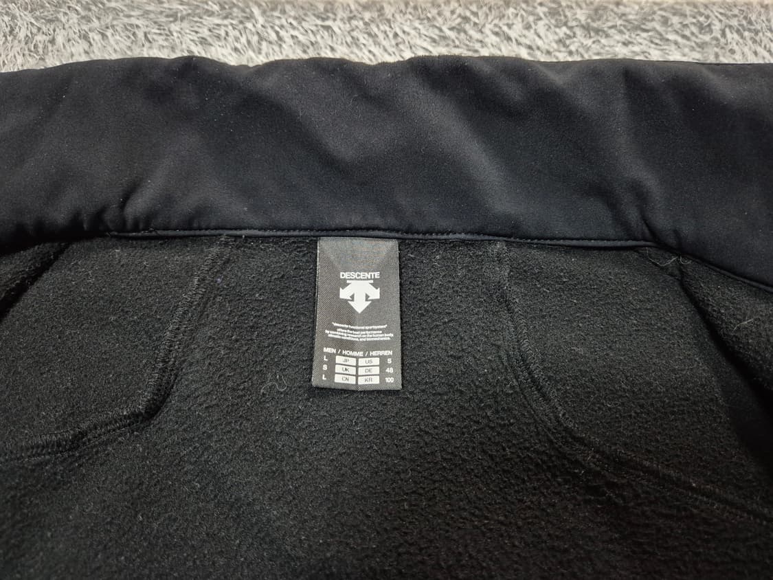 데상트 남성 기모 바람막이 트랙 자켓 100 상품이미지6