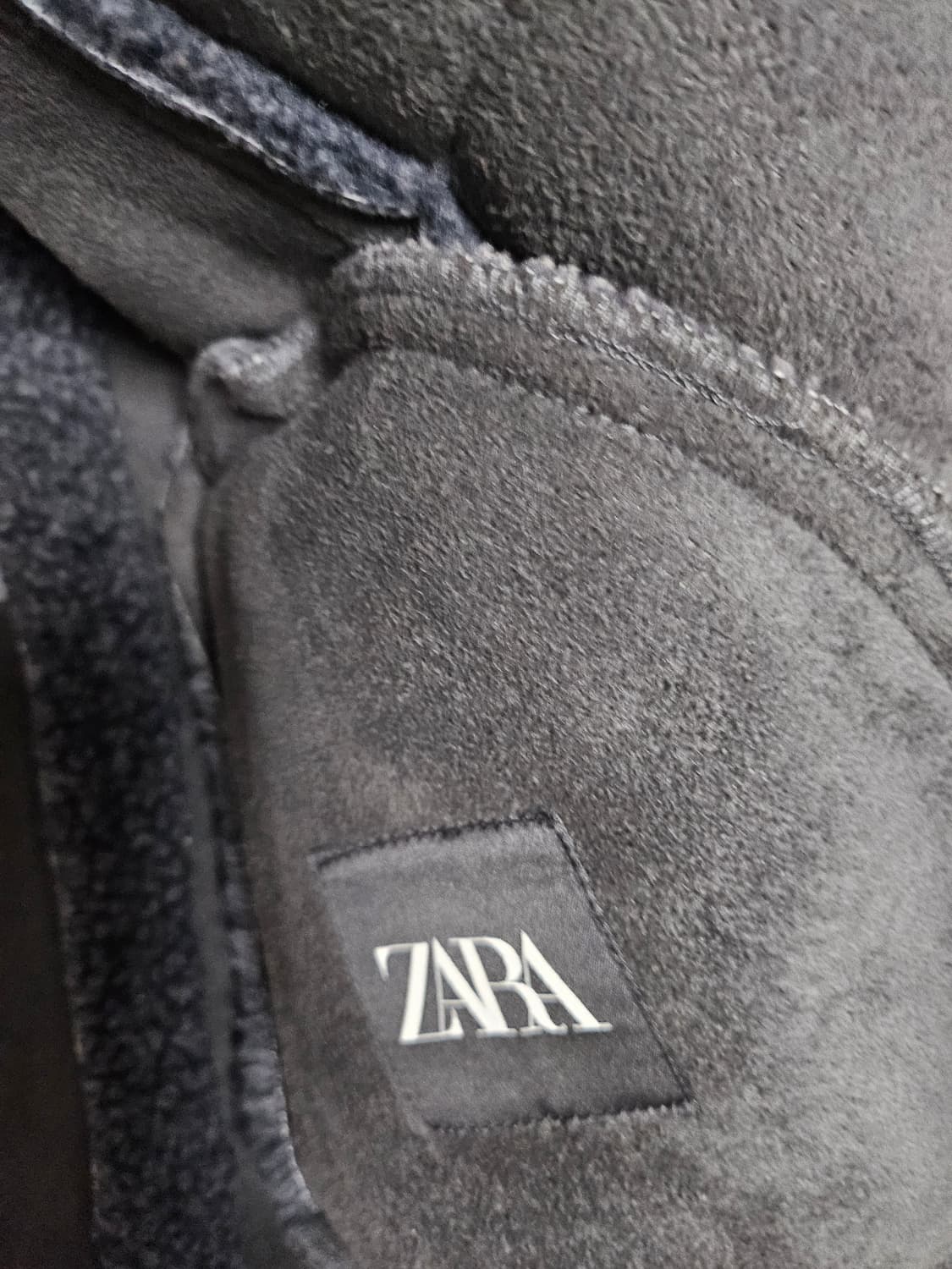 자라 털자켓 M사이즈 95~100정도 상품이미지3