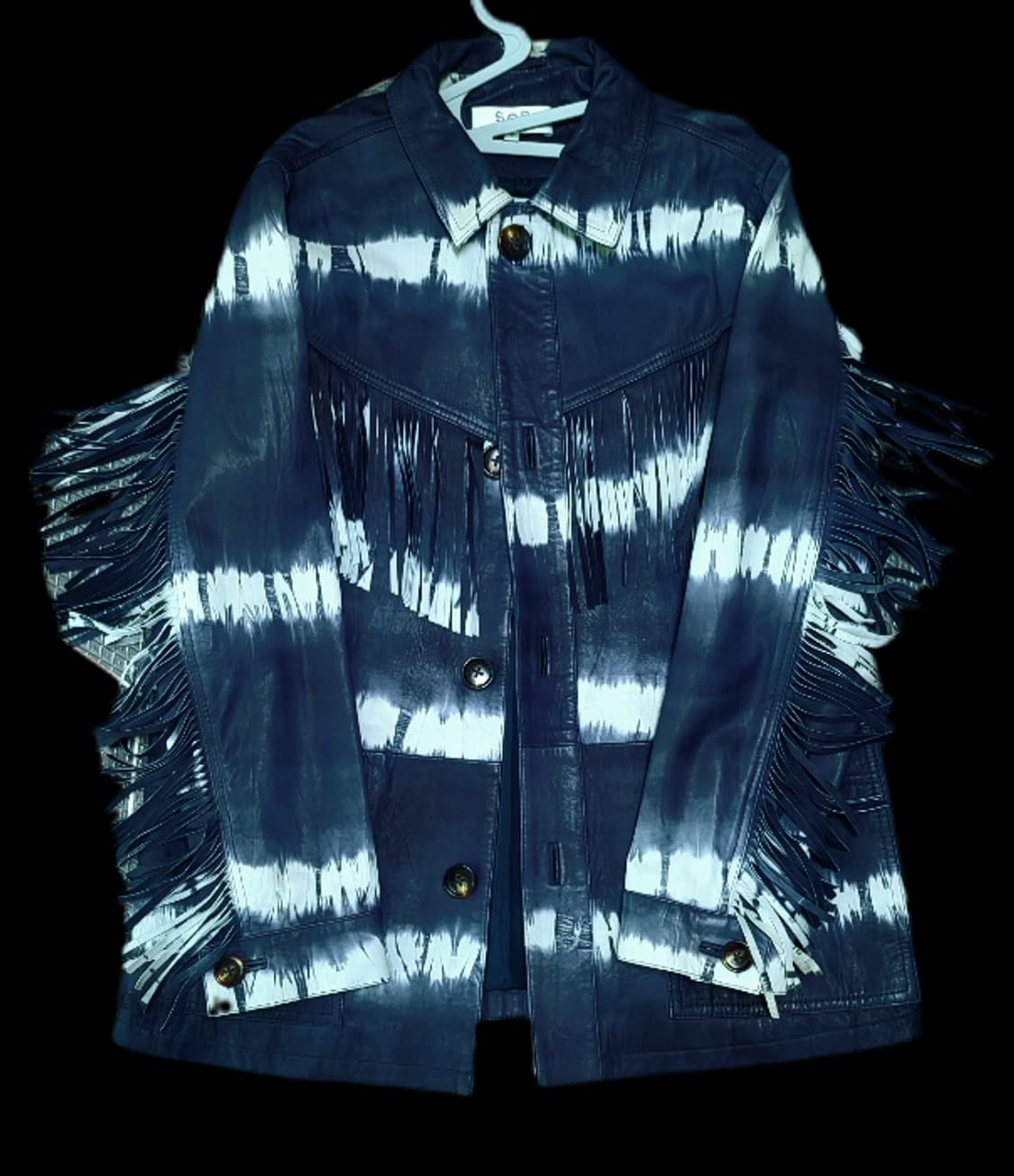 Sea NY 양가죽 에스닉 패턴 자켓 상품이미지1