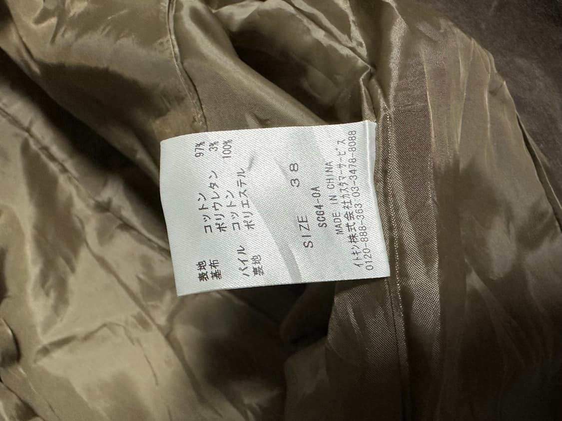 일본 빈티지 벨벳 블레이저 상품이미지2