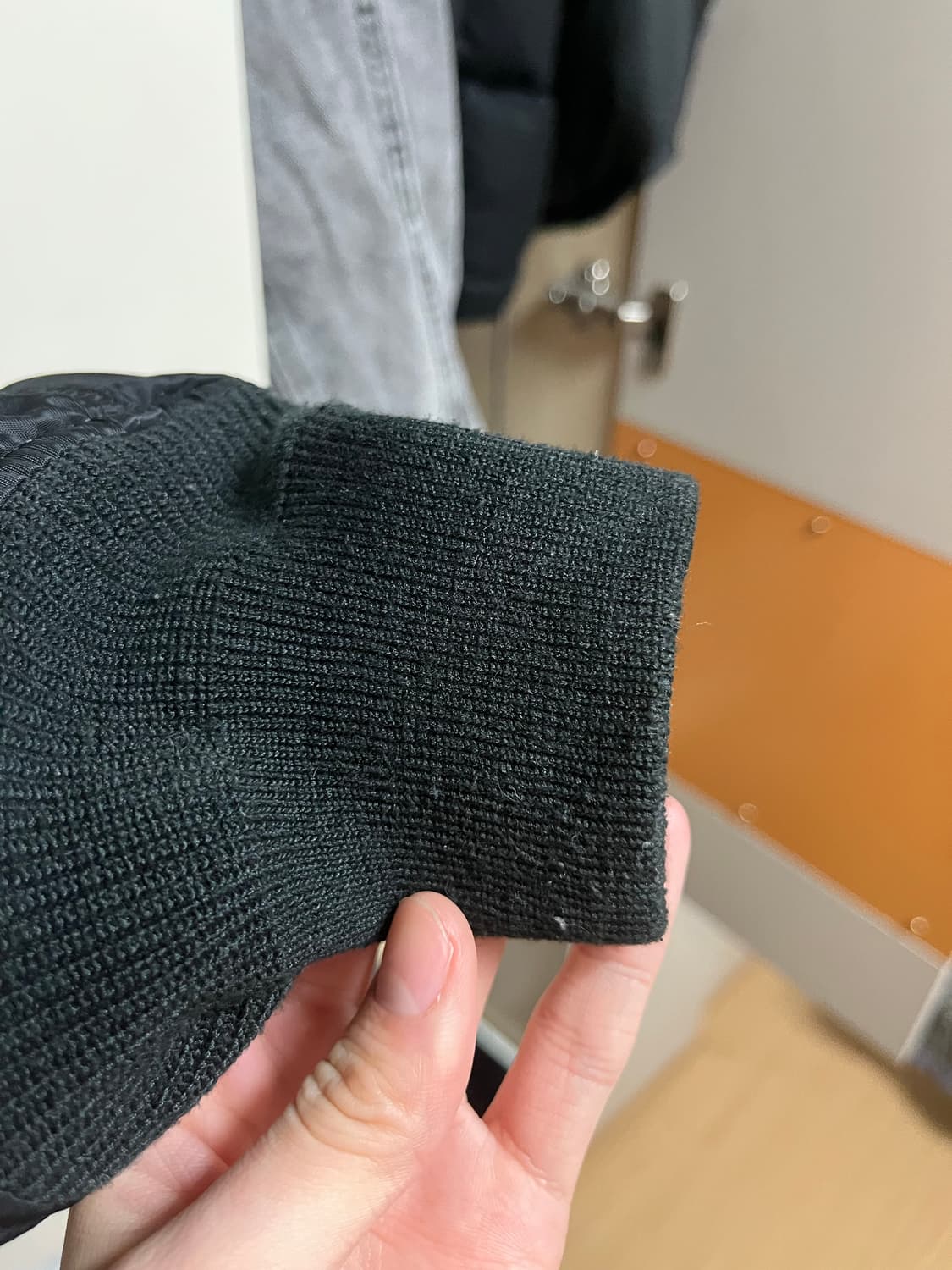 알파인더스트리 MA-1 블랙 봄버 자켓 상품이미지2