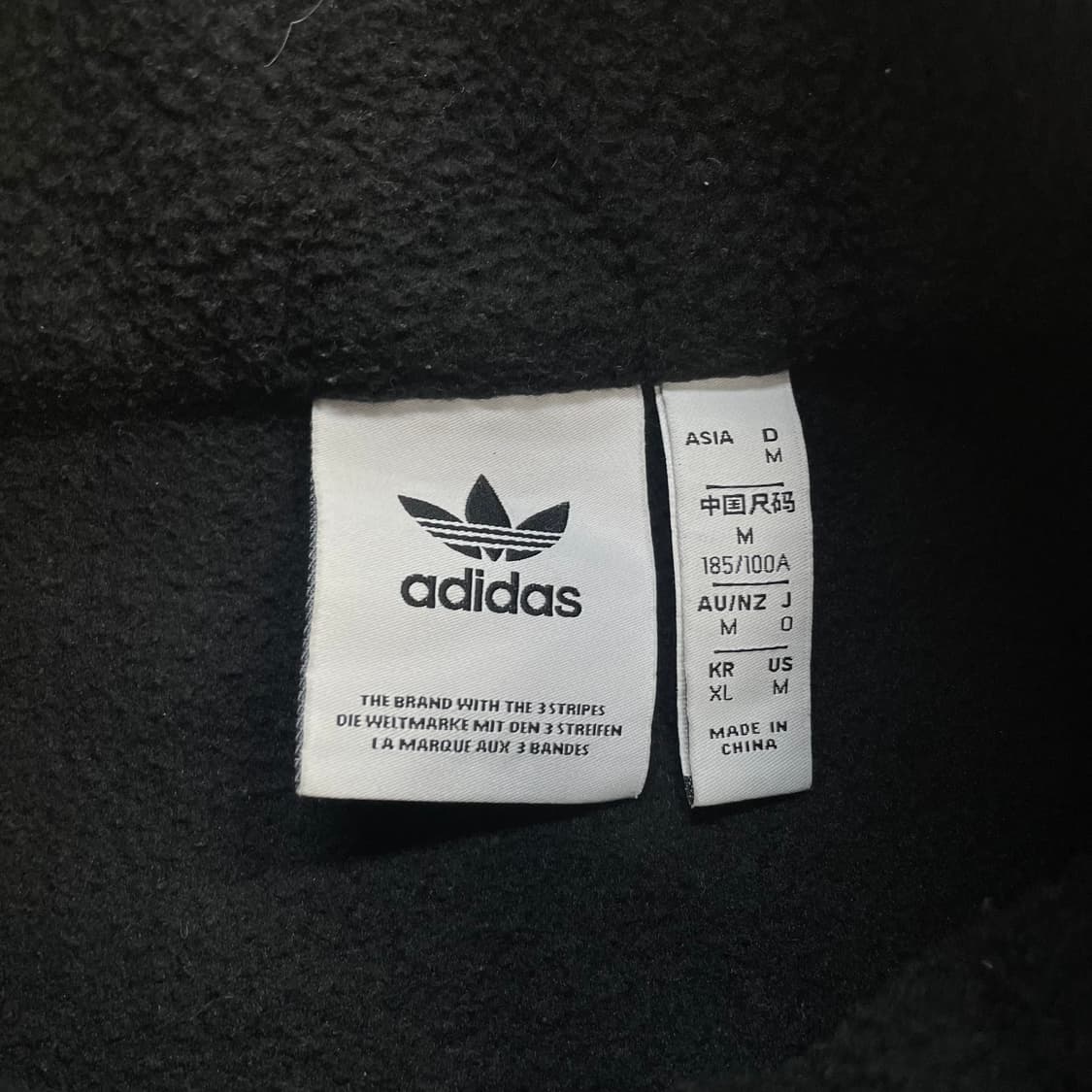 아디다스 파이어버드 후리스 자켓 블랙 상품이미지3