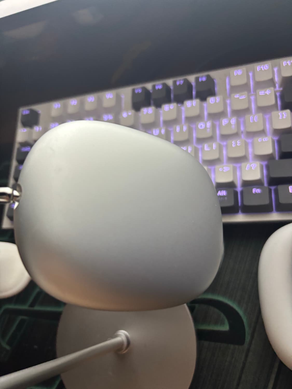 SSS급 애플 에어팟 맥스 실버 정품(급처) 상품이미지4