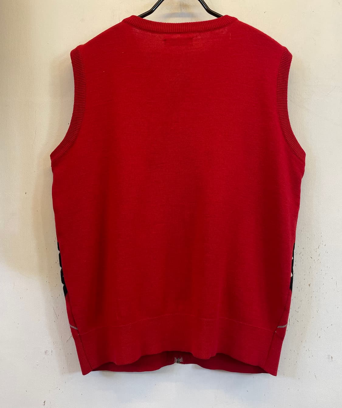 버버리 울니트조끼베스트 니트집업:) 체크조끼니트 울100% 상품이미지8