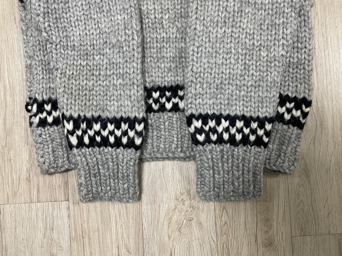 95) 핸드메이드 코위찬 헤비울 노르딕 숄카라 스웨터(RRL&LVC&폴로 상품이미지6