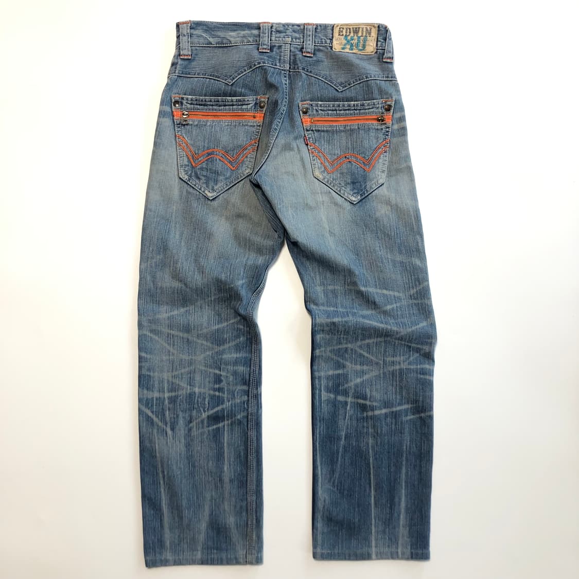 에드윈 재팬 오렌지 디테일 데님팬츠 상품이미지1