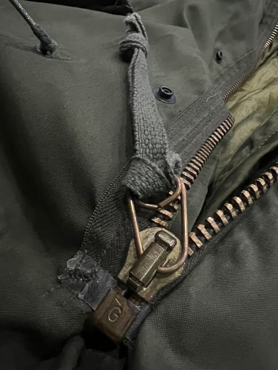 (L) M65 피쉬테일 오리지널 개파카 상품이미지5