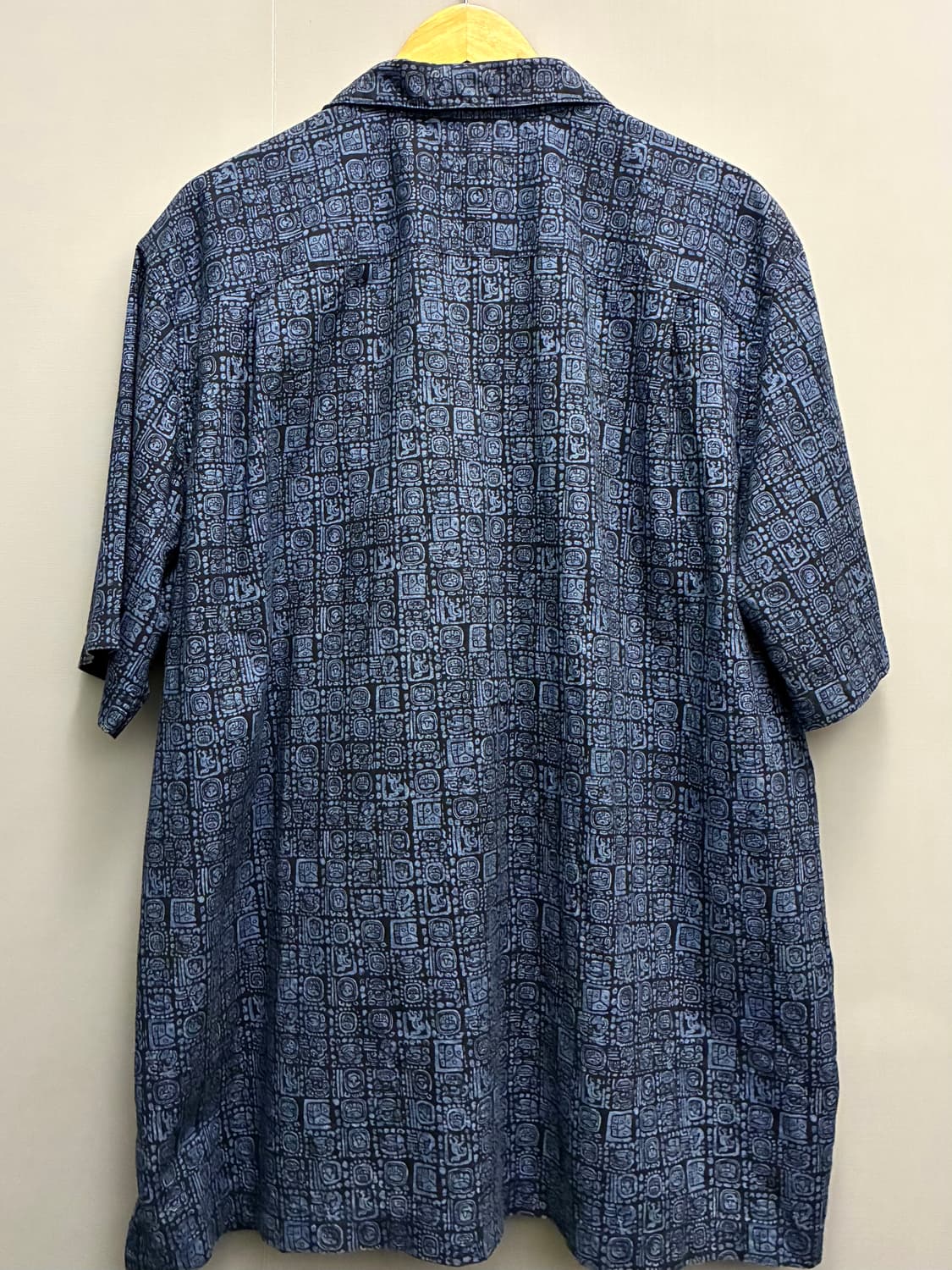 (XL/110)L.L.Bean 엘엘빈 트라이벌 포켓 하와이안 오픈카라 반 상품이미지8