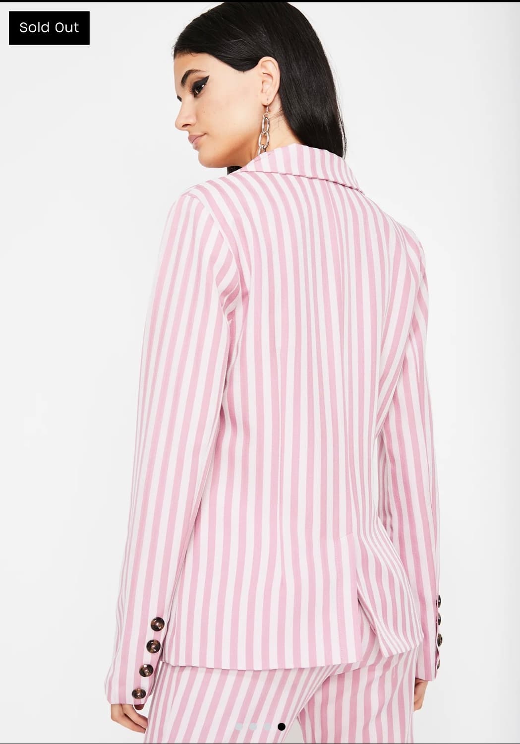 옐로우 스트라이프 블레이저 상품이미지9