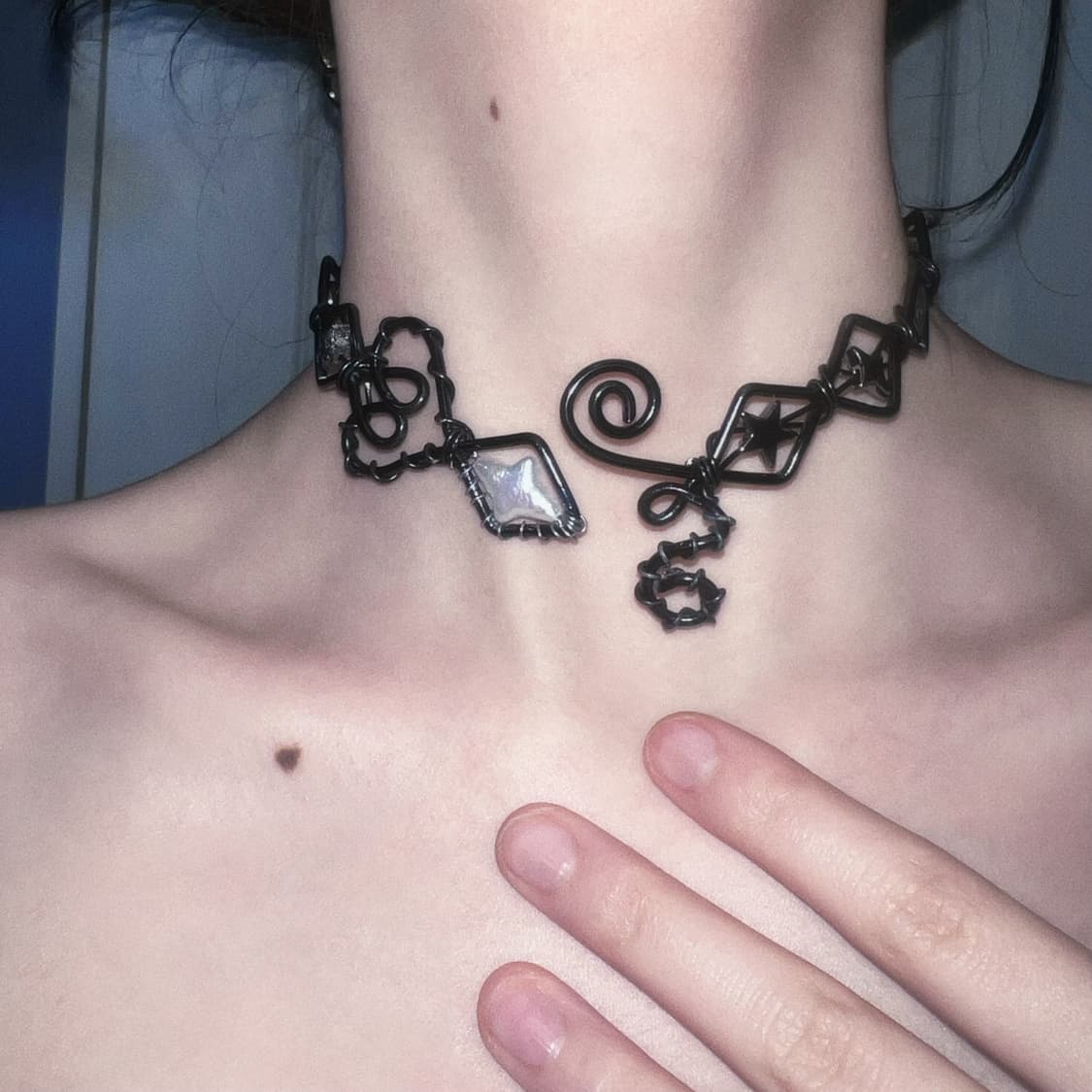 ꩜ ✦ ᥫ᭡ choker 상품이미지4