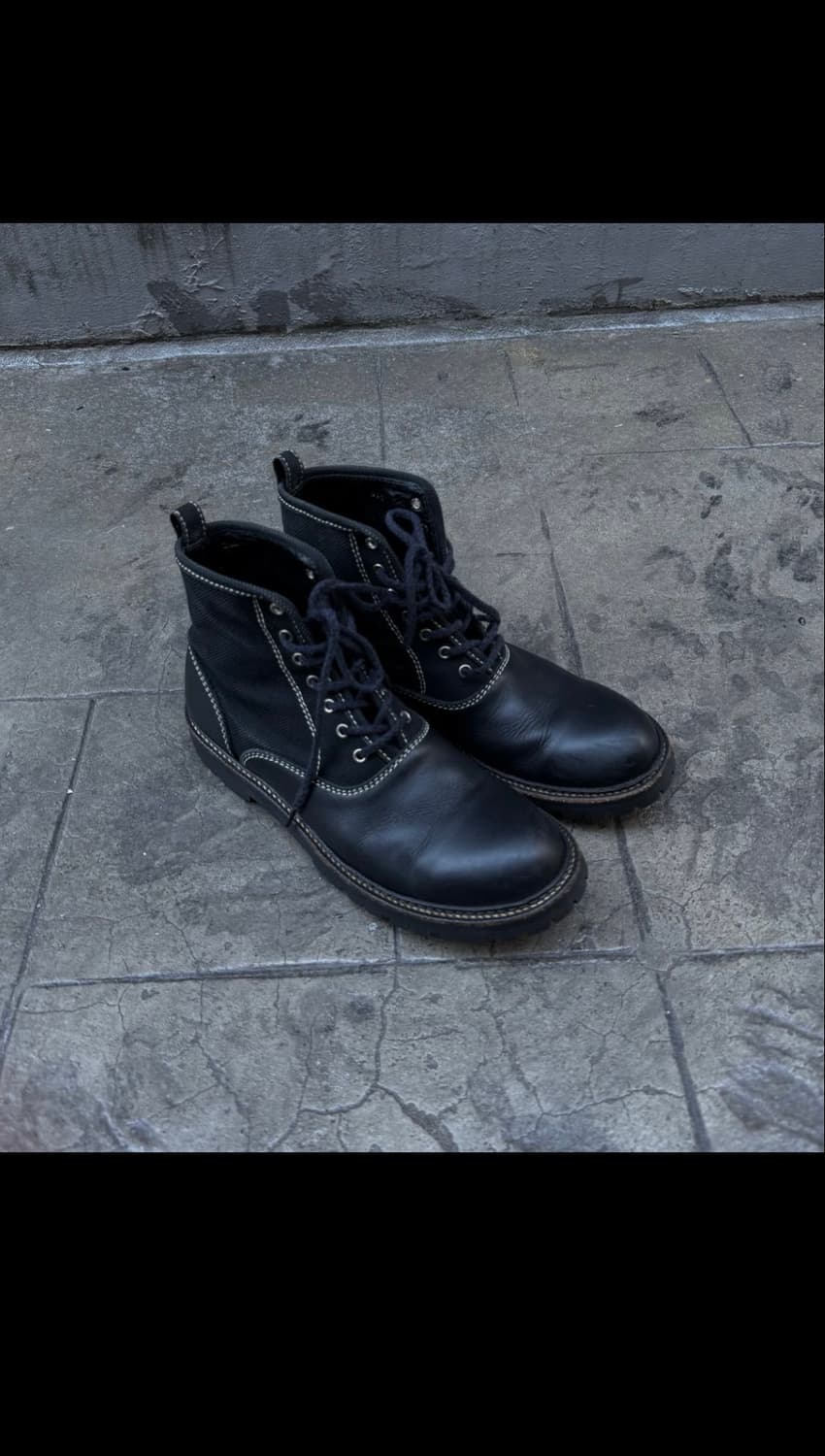 꼼데가르송 옴므 스티치 이중 도킹 부츠 상품이미지1