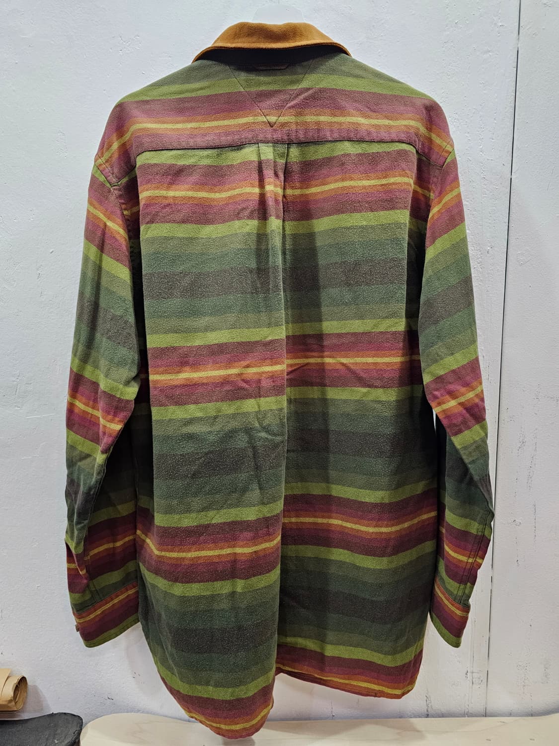 타미힐피거 배색 셔츠 상품이미지3