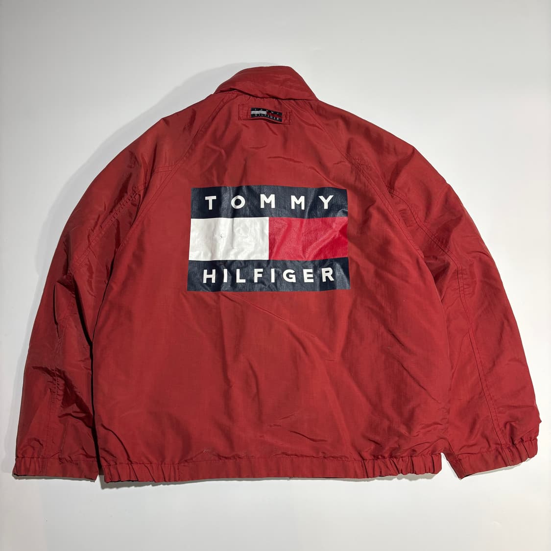 타미힐피거 레드 집업 자켓 상품이미지6
