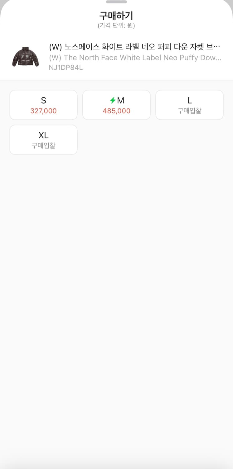 노스페이스 화이트 라벨 네오 퍼피 다운 자켓 브라운 상품이미지3