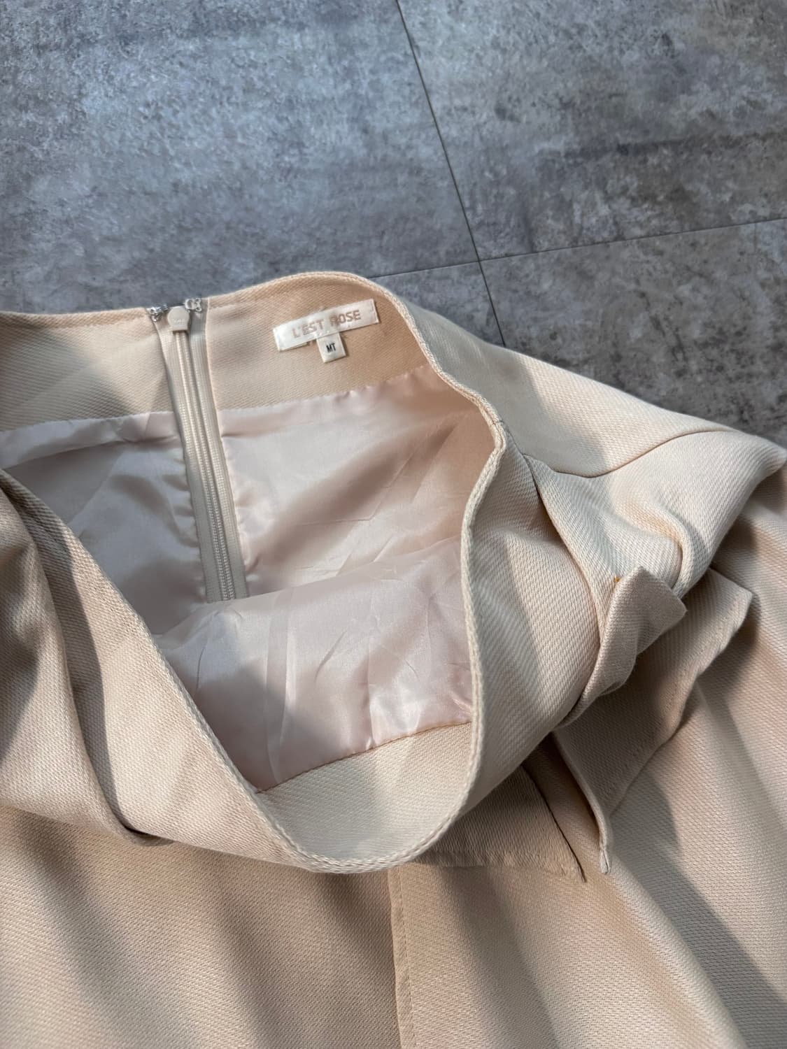 레스트로즈 리본 모티브 스커트 상품이미지3