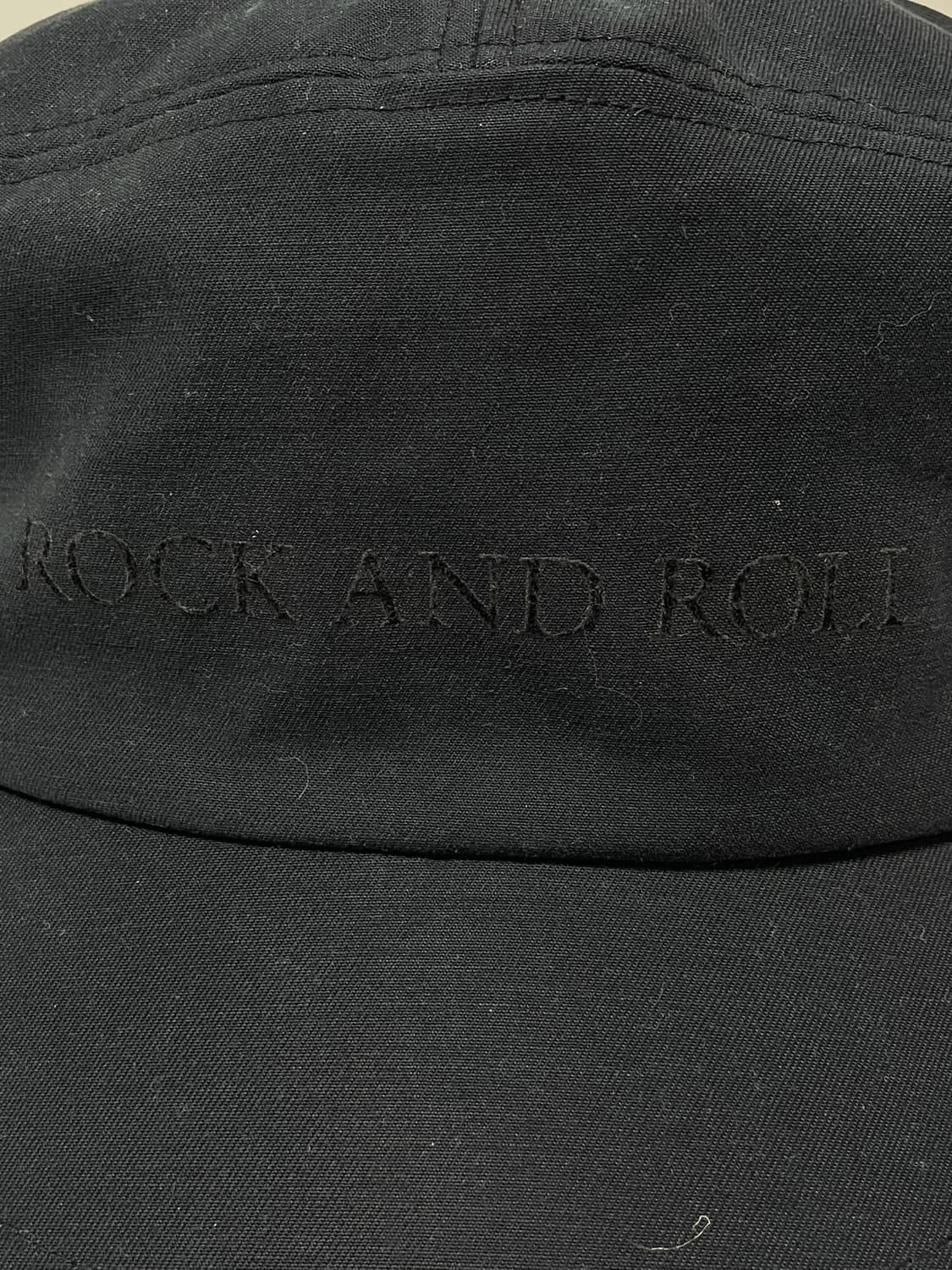 [구매] 라드 뮤지션 캡 모자 블랙 ROCK AND ROLL 상품이미지2