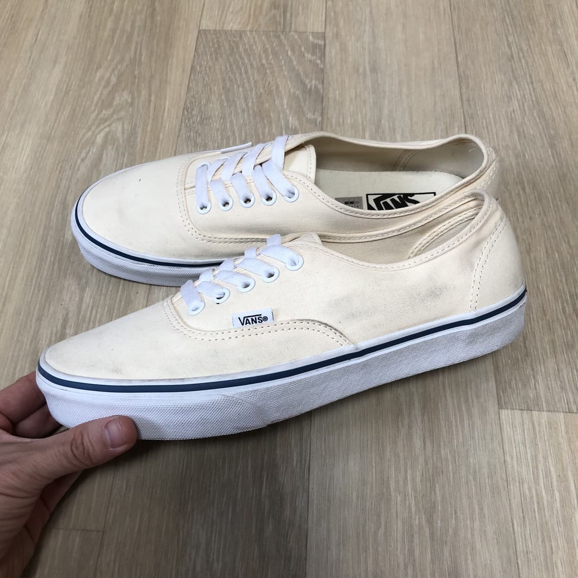 (270) 반스 VANS 캔버스 어센틱 아이보리 상품이미지1