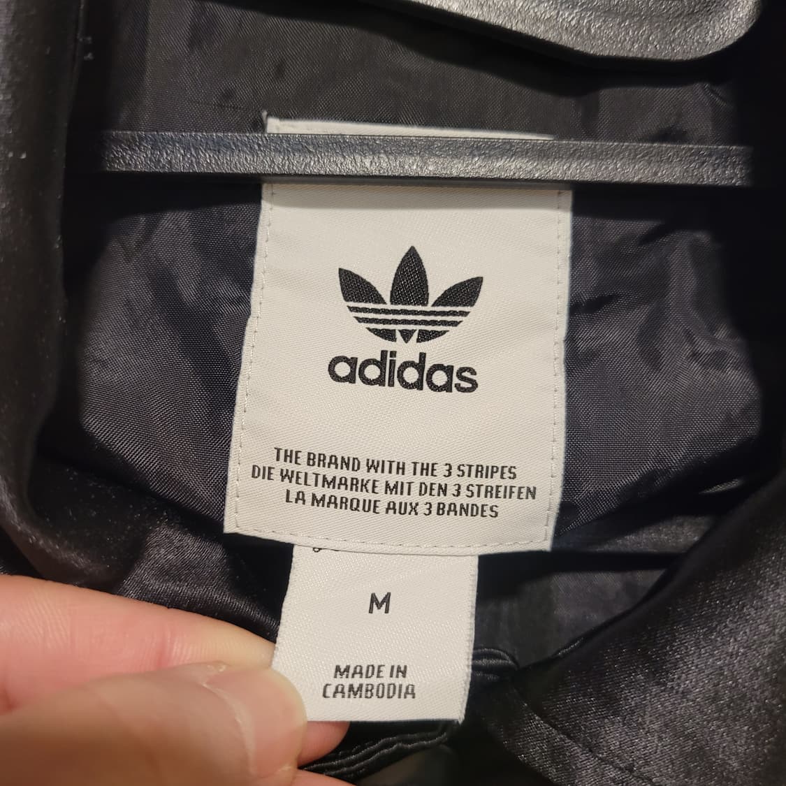 아디다스 사틴 코치자켓 M 상품이미지5