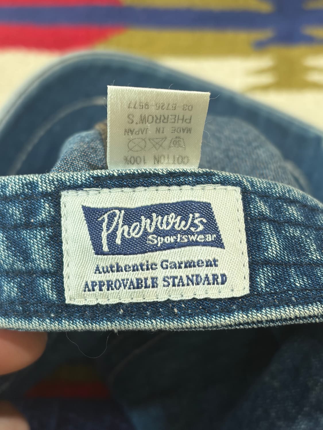 페로우즈 데님 헌팅캡 상품이미지8