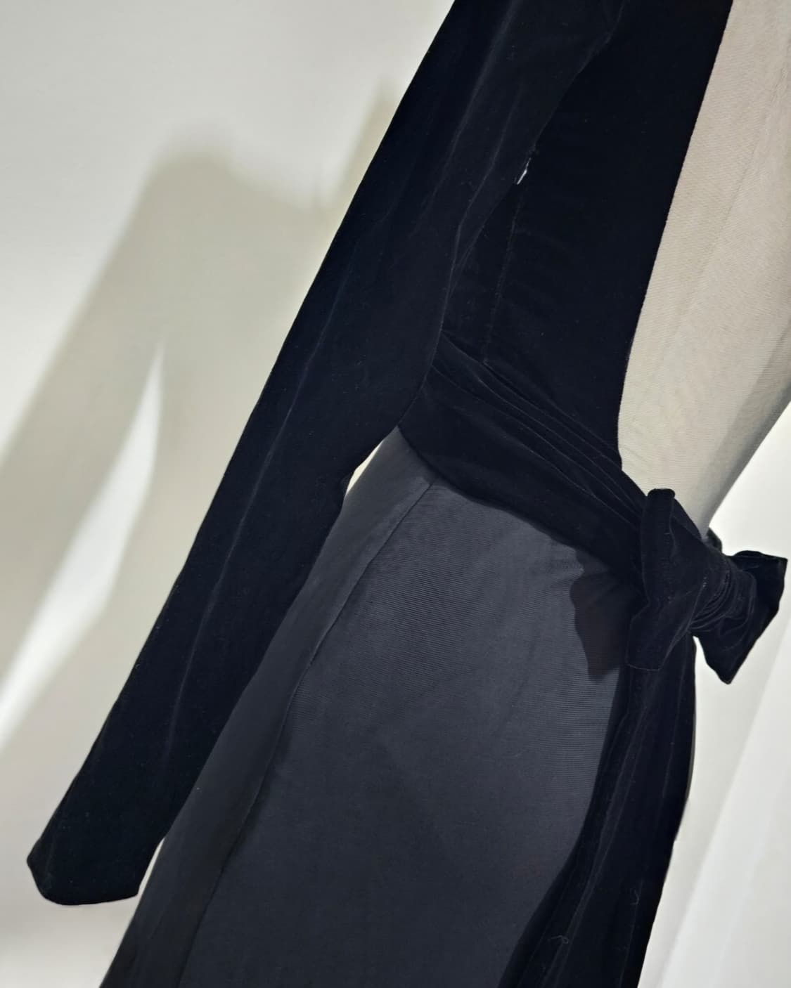 이태리 루이사  스파그놀리  실크 벨볫  롱원피스 40 상품이미지4