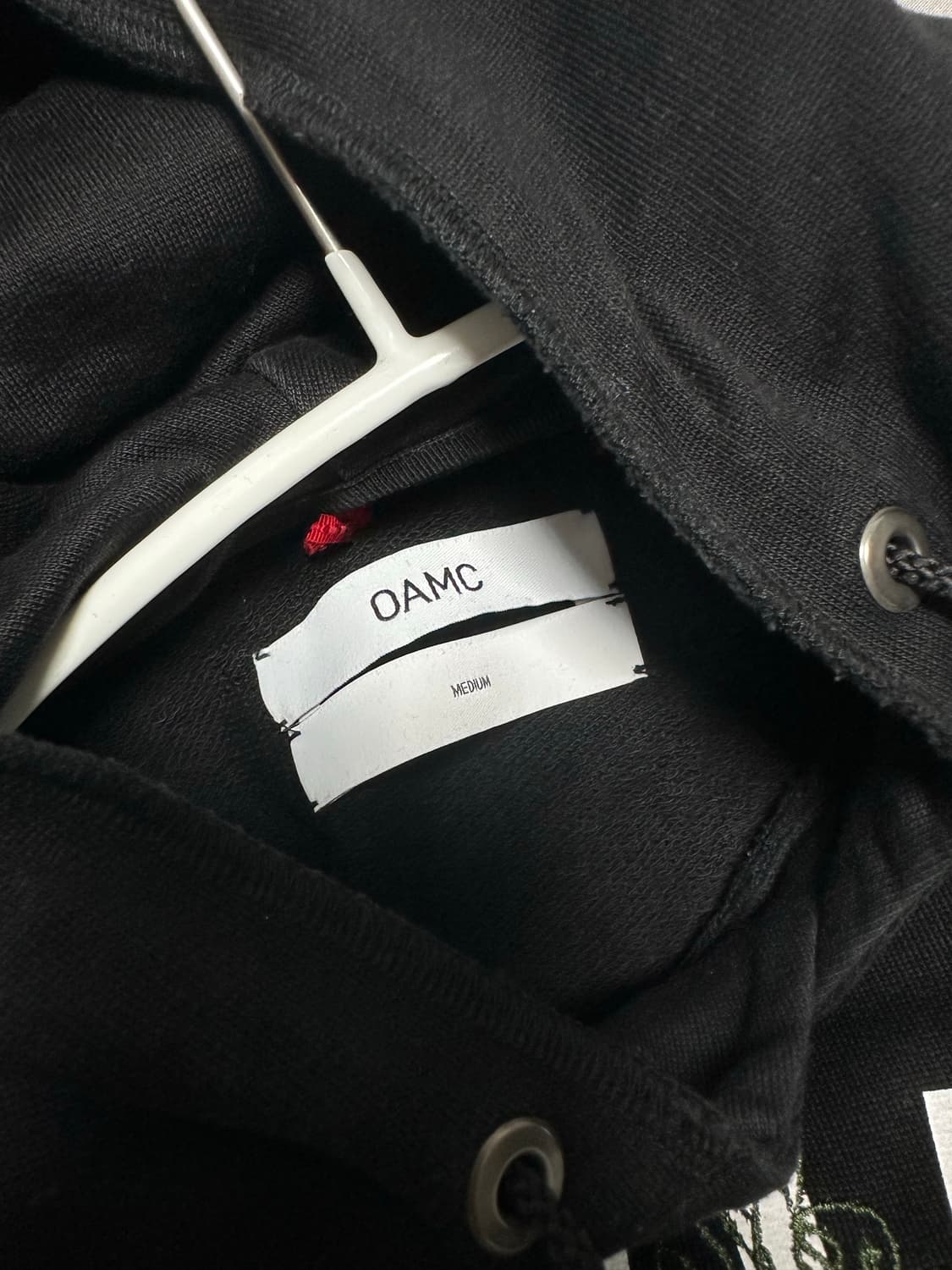 Oamc 후드 티 블랙 M사이즈 상품이미지6