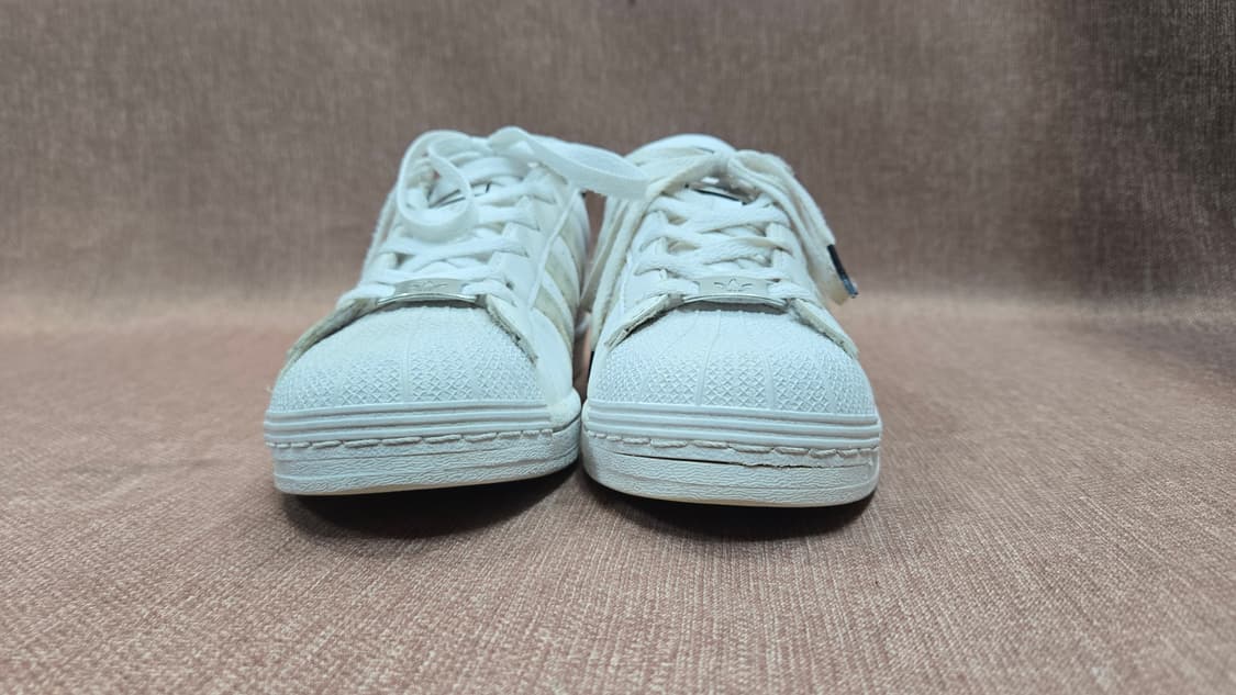 아디다스 240mm-  슈퍼스타 화이트 스니커즈   상품이미지3