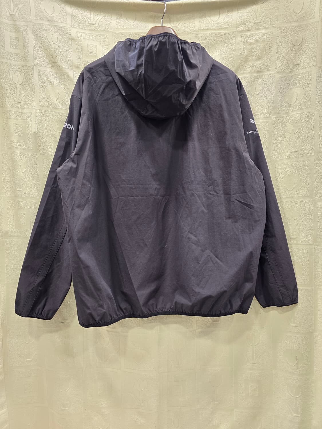 새상품) 갈렉스 러닝 우븐 아노락 블랙 110 상품이미지5