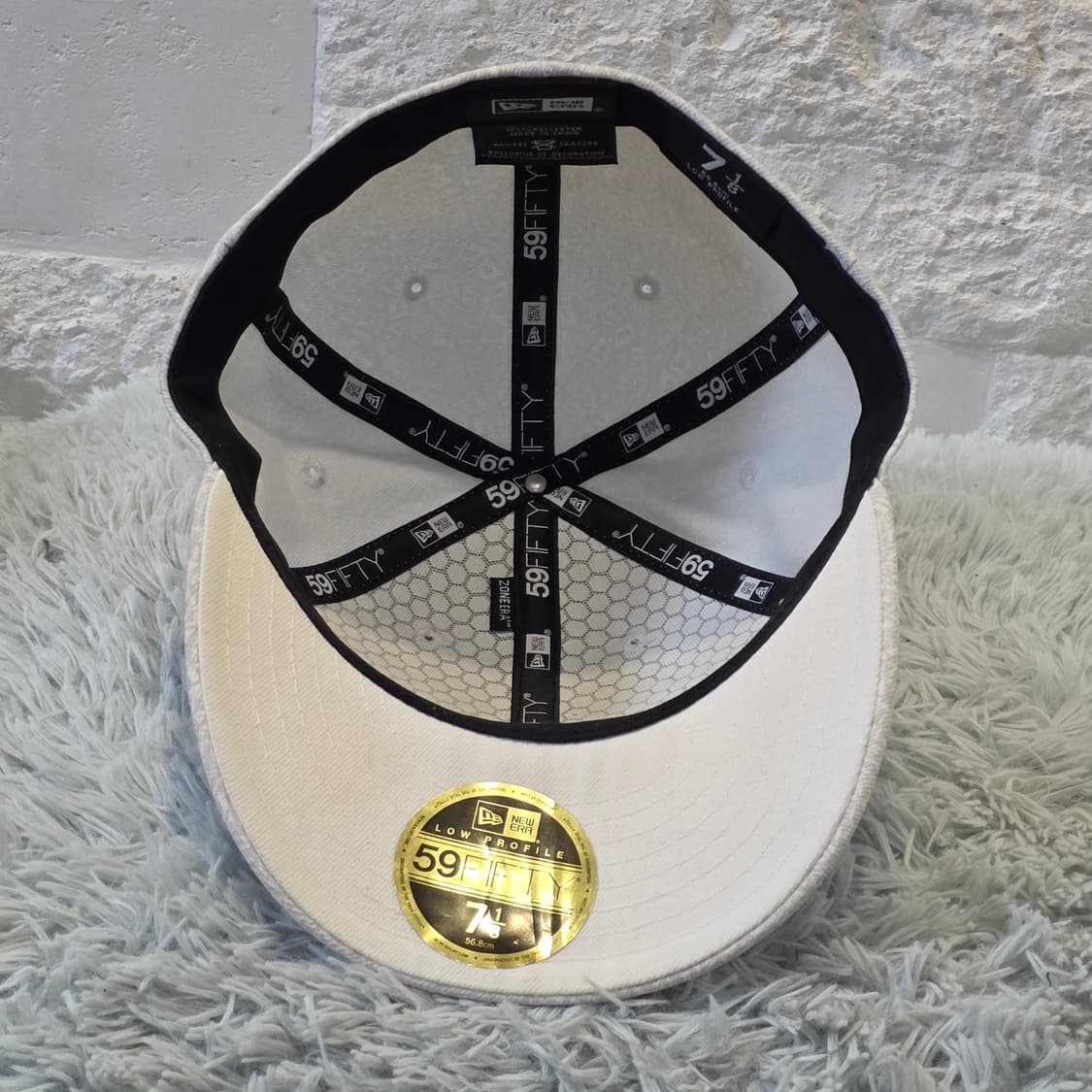 L6-7:뉴에라 59피프티 NEC 로우 프로파일 캡 라이트그레이 56.8 상품이미지6