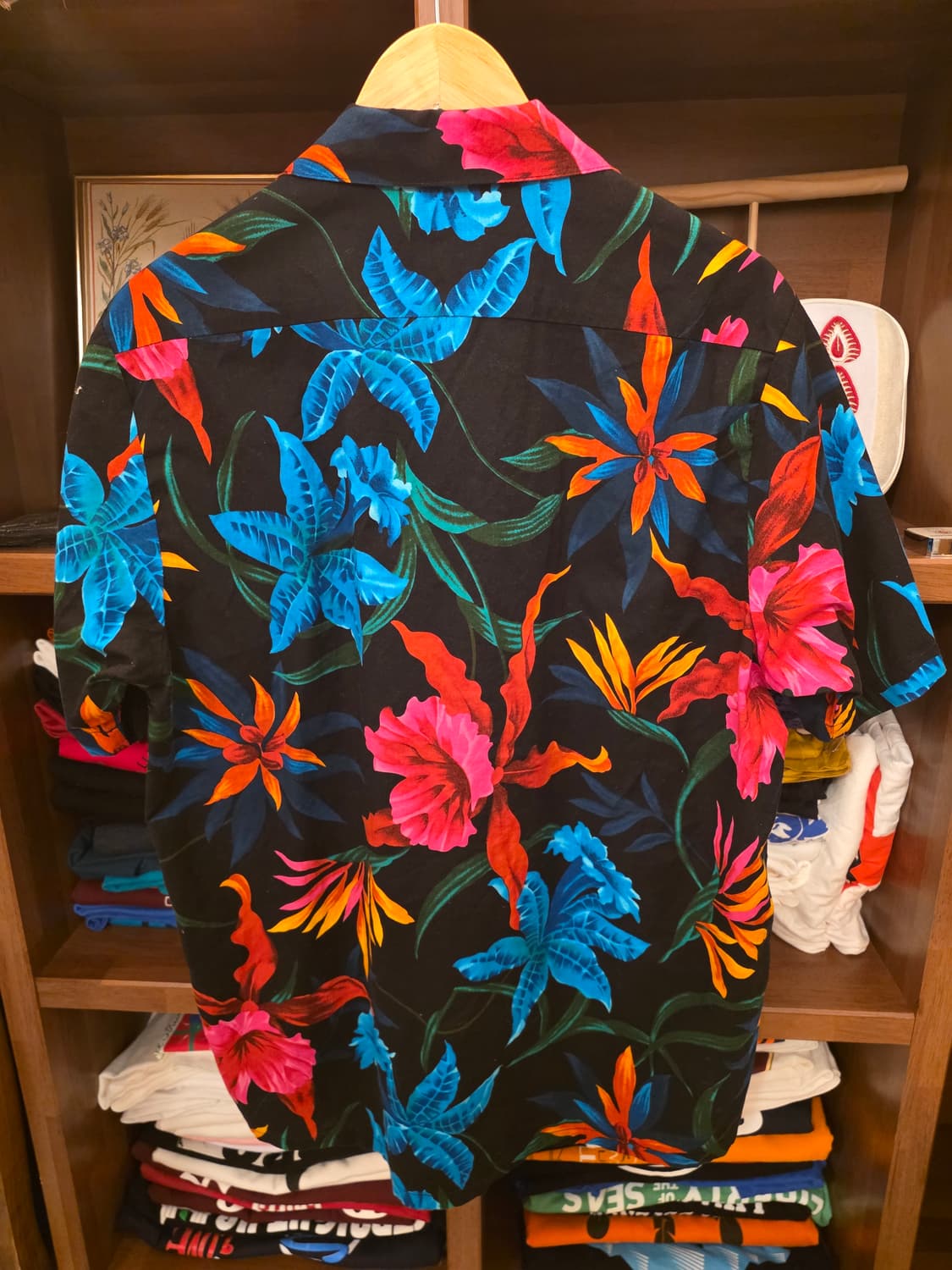 Vintage Tropical Wave Hawaiian Shirt 상품이미지5