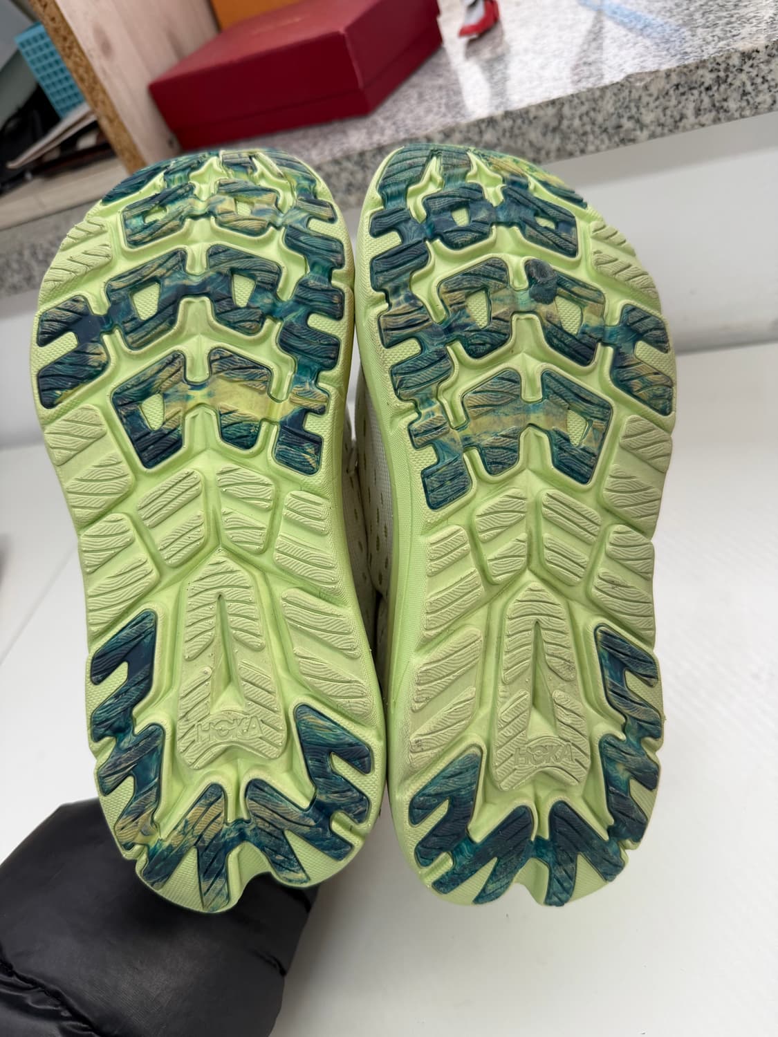 정품) 호카 카와나 화이트 운동화 230 상품이미지10