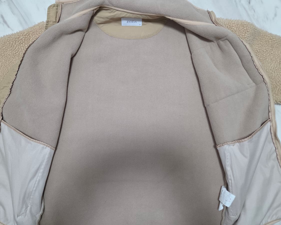 지오지아 플리스 집업 자켓 상품이미지3