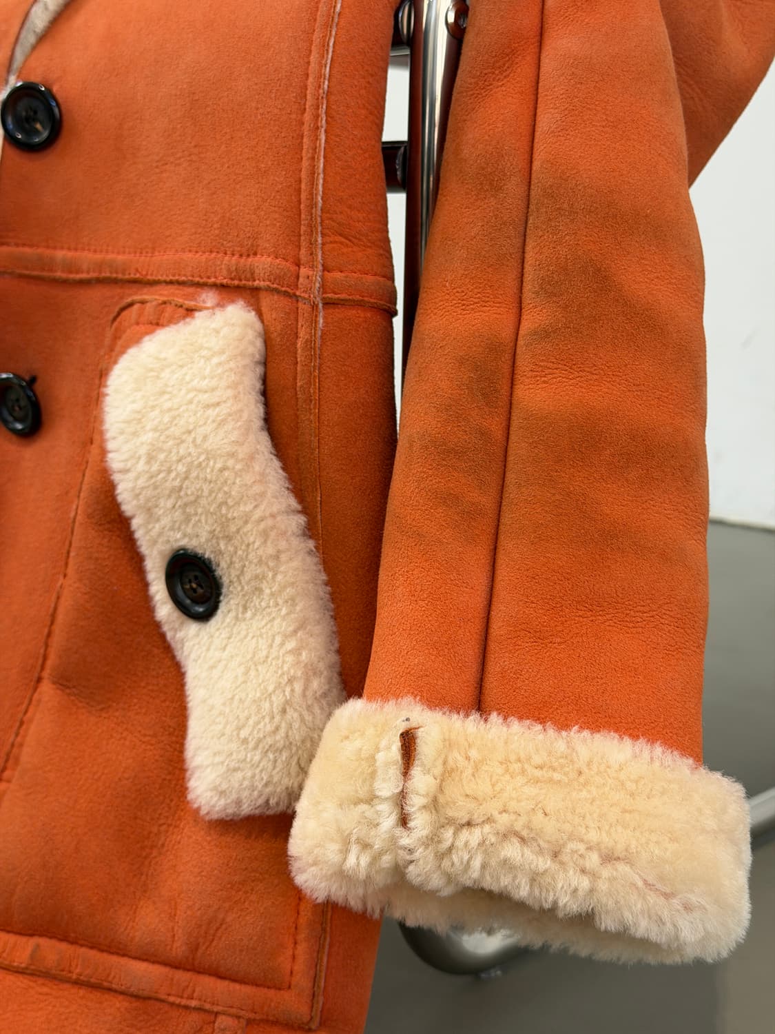 MOSCHINO JEANS DONNA 롱 무스탕 상품이미지5