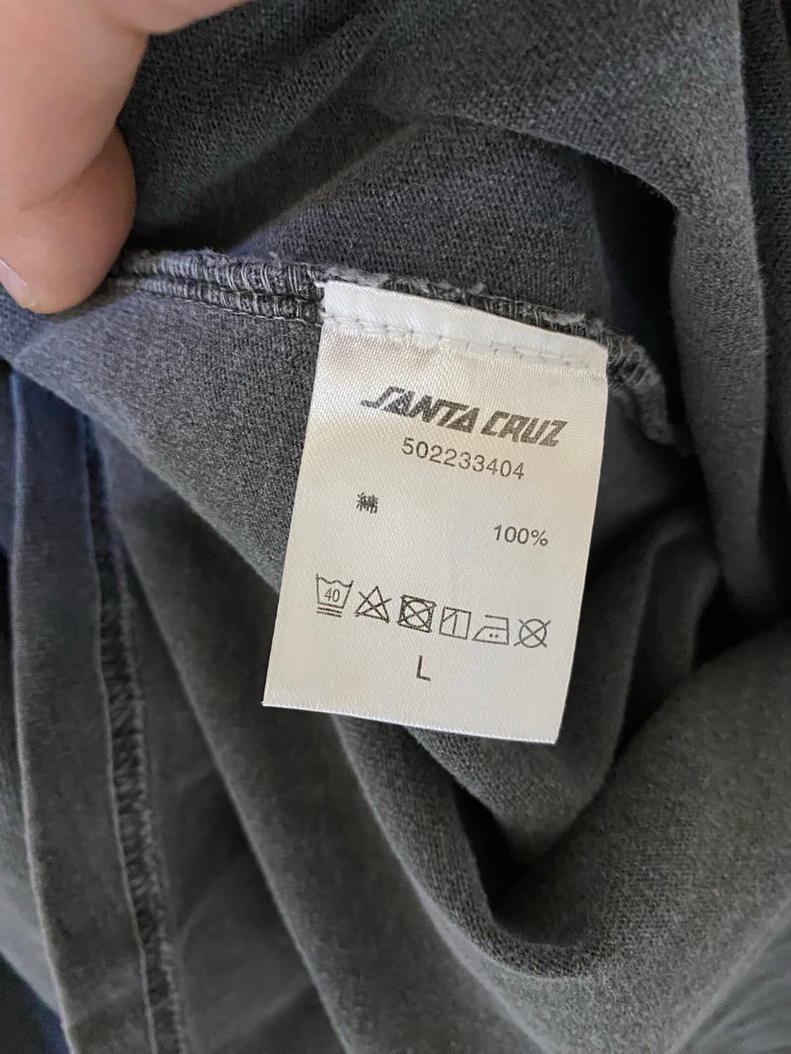 SANTA CRUZ 산타크루즈 긴팔 상품이미지5