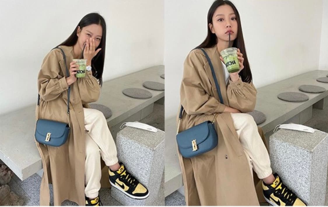 Akro 아크로 셔링 슬리브 후드 트렌치코트 상품이미지7