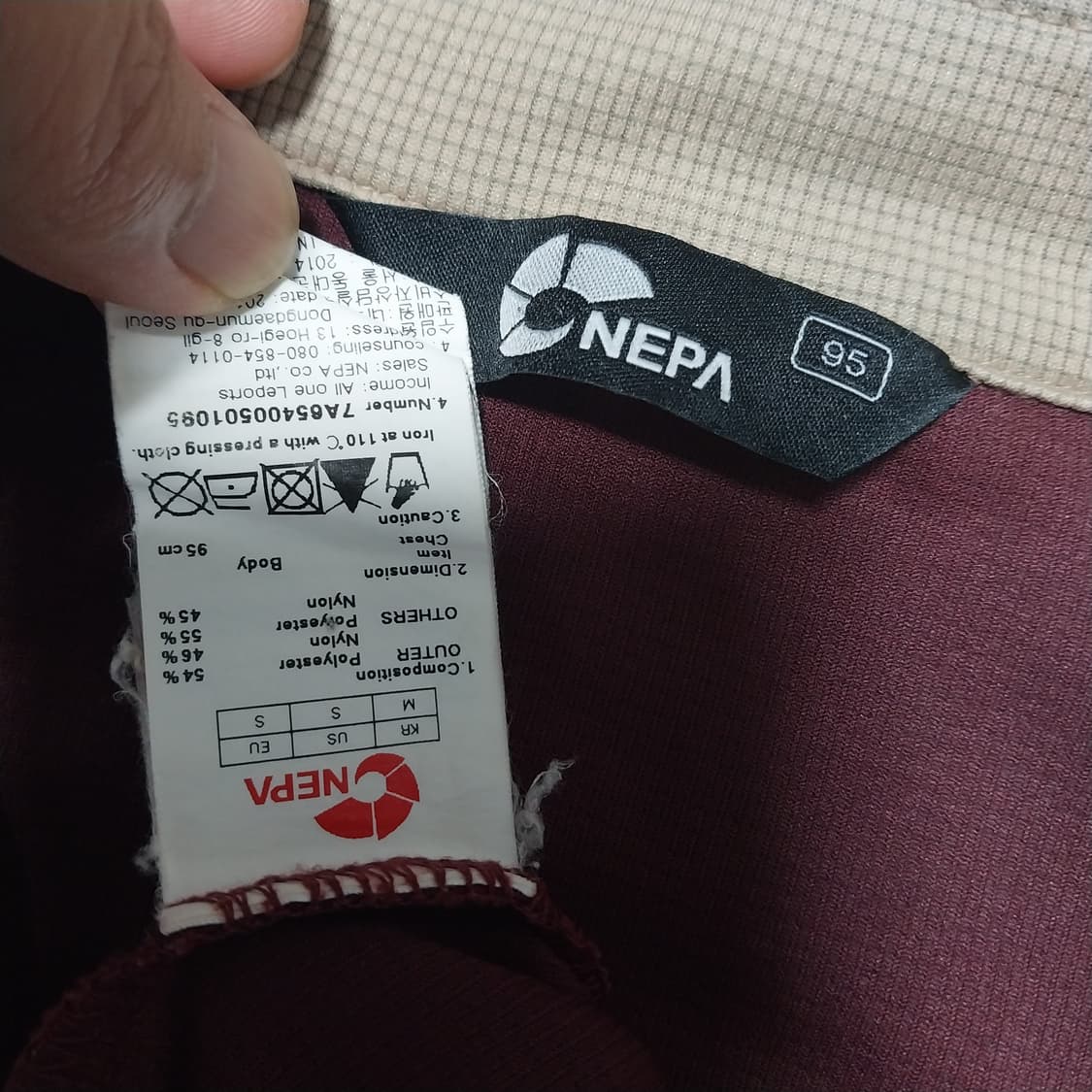 네파 여성95 반팔 아웃도어 상품이미지2