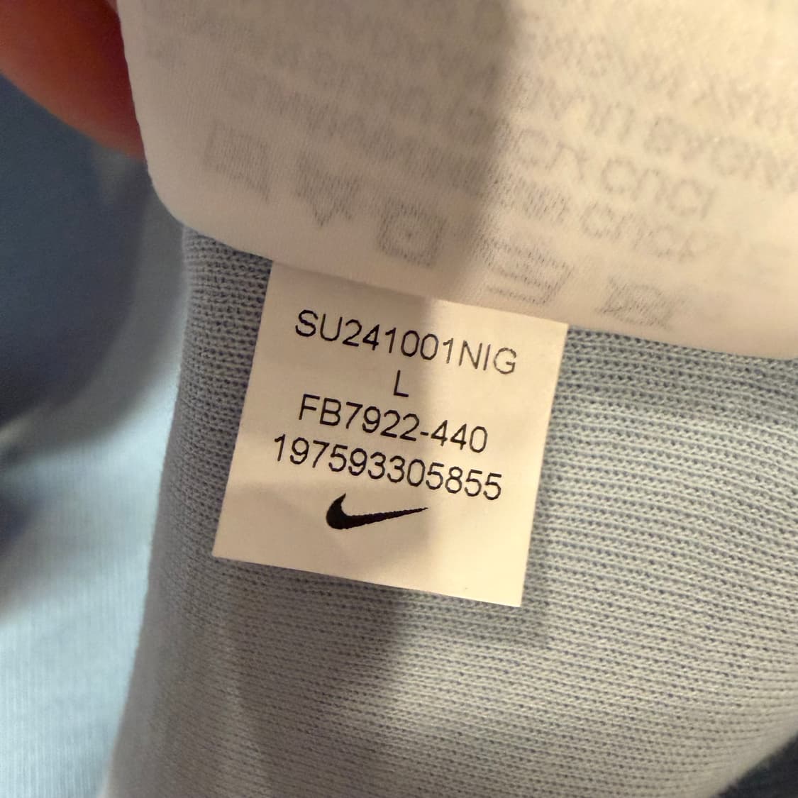 Nike 테크팩 테크 플리스 블루 상품이미지5