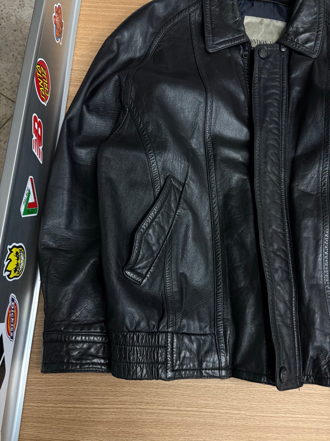 런던포그 양가죽 래더자켓 상품이미지3