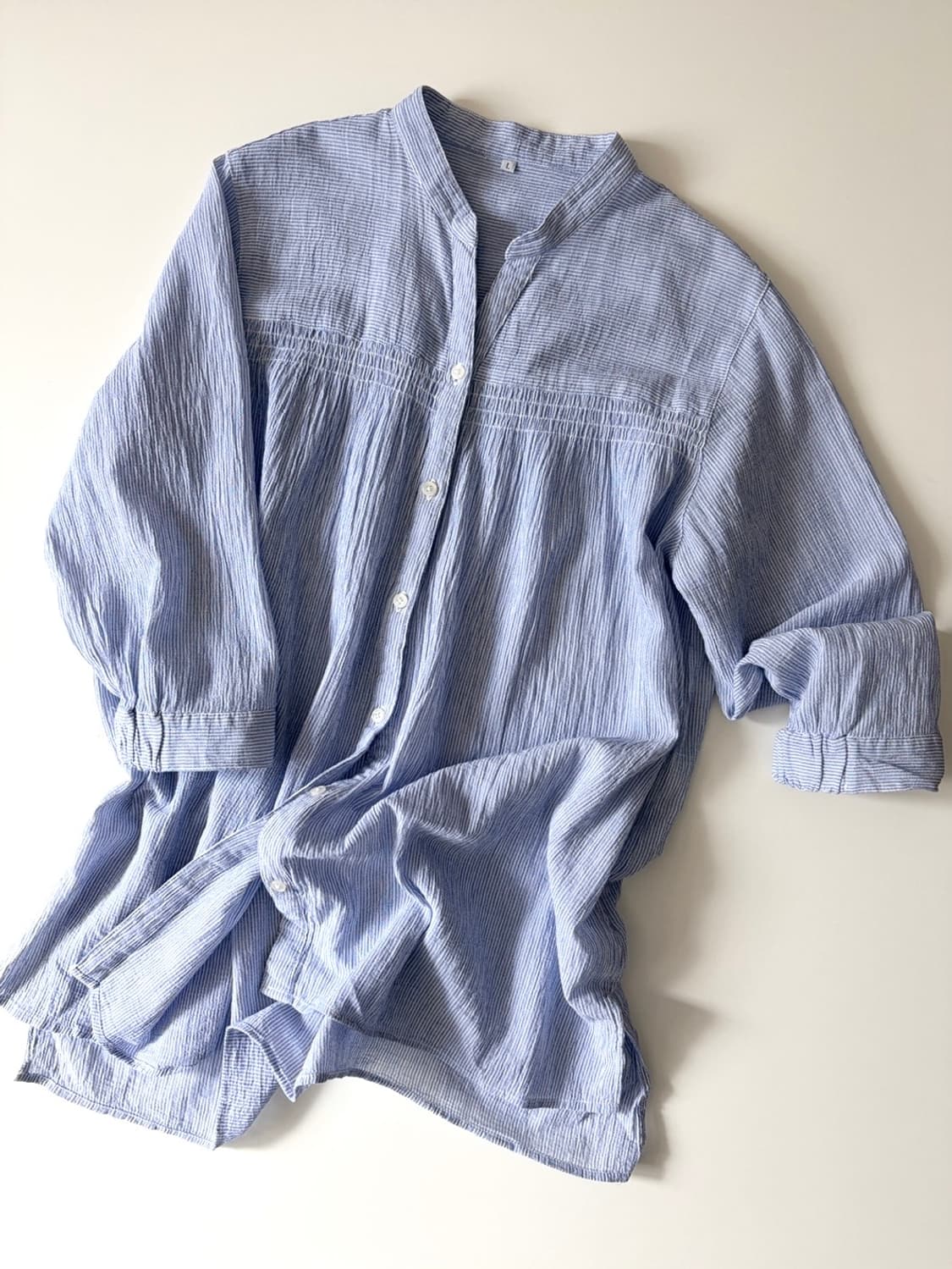 stripe patterned blouse 상품이미지1