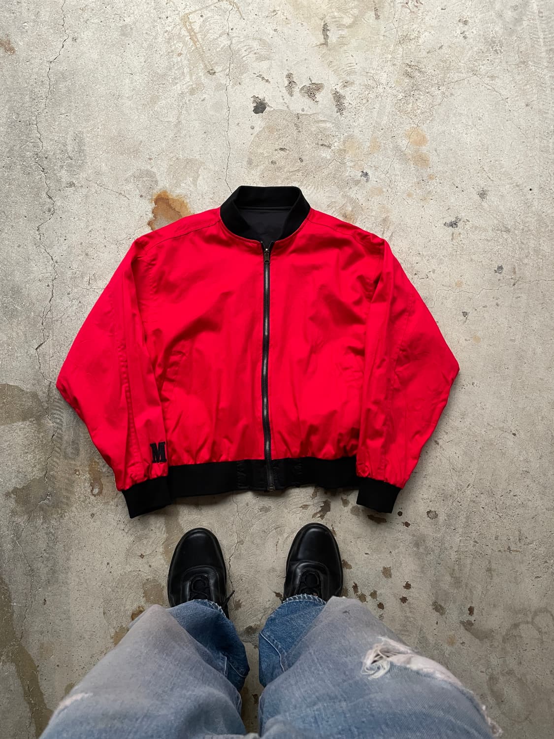 90s Marlboro Reversible Bomber Jacket 상품이미지5