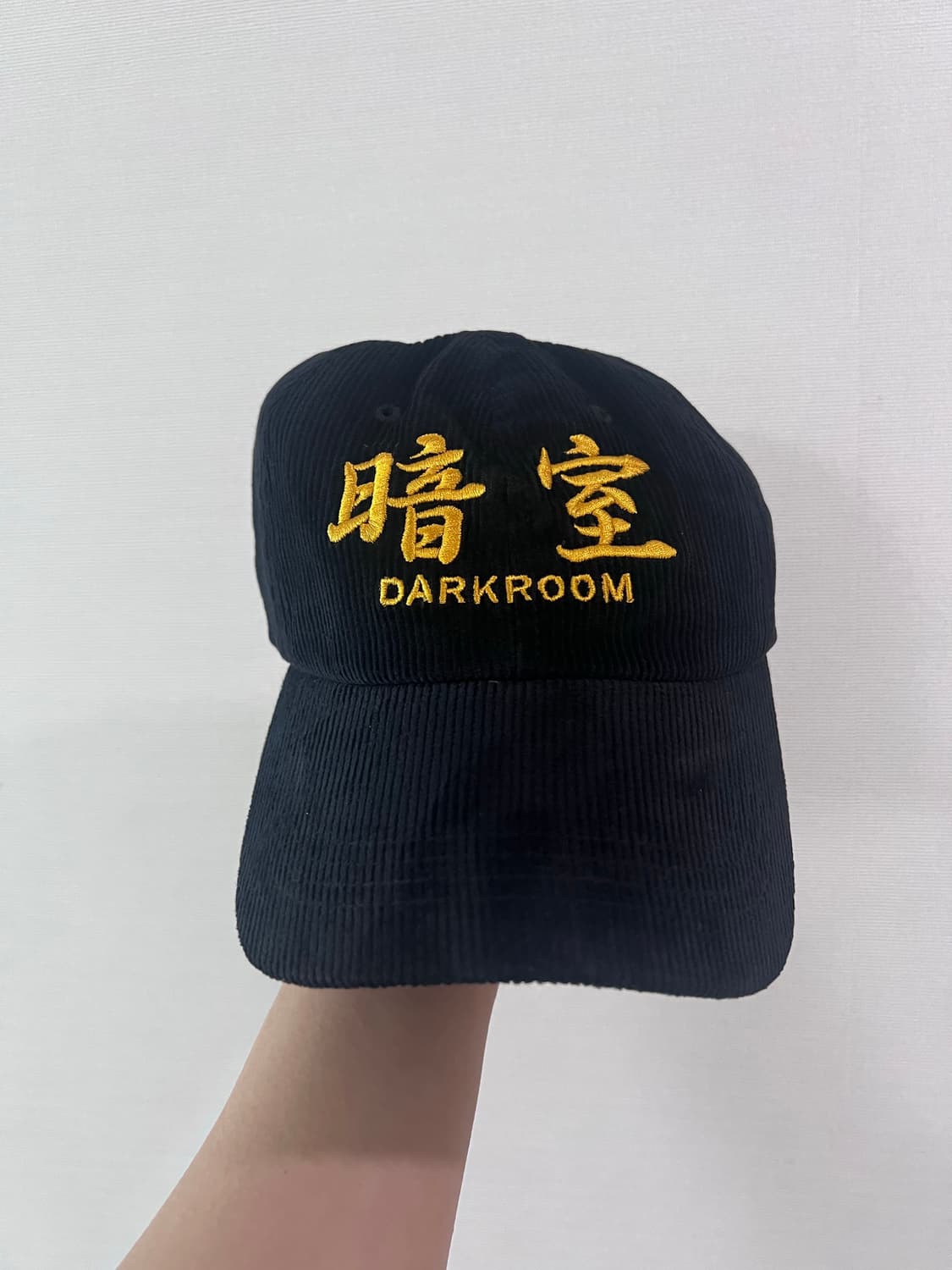 다크룸 시바스리갈 콜라보 코듀로이 볼캡 사이먼디 쌈디 상품이미지1