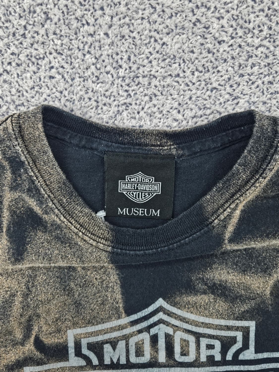 할리데이비슨 빈티지 반팔 티셔츠 다잉커스텀 ( S추정 ) / 11790 상품이미지6