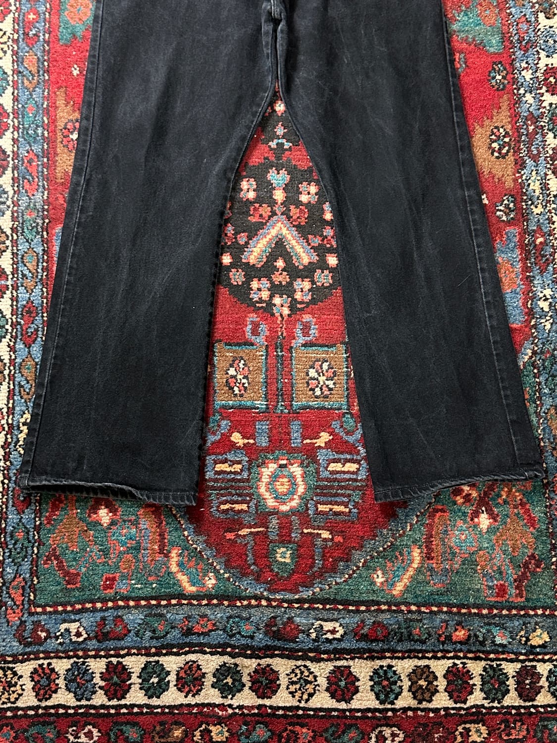 00's 리바이스 517 블랙 부츠컷 플레어진 상품이미지7