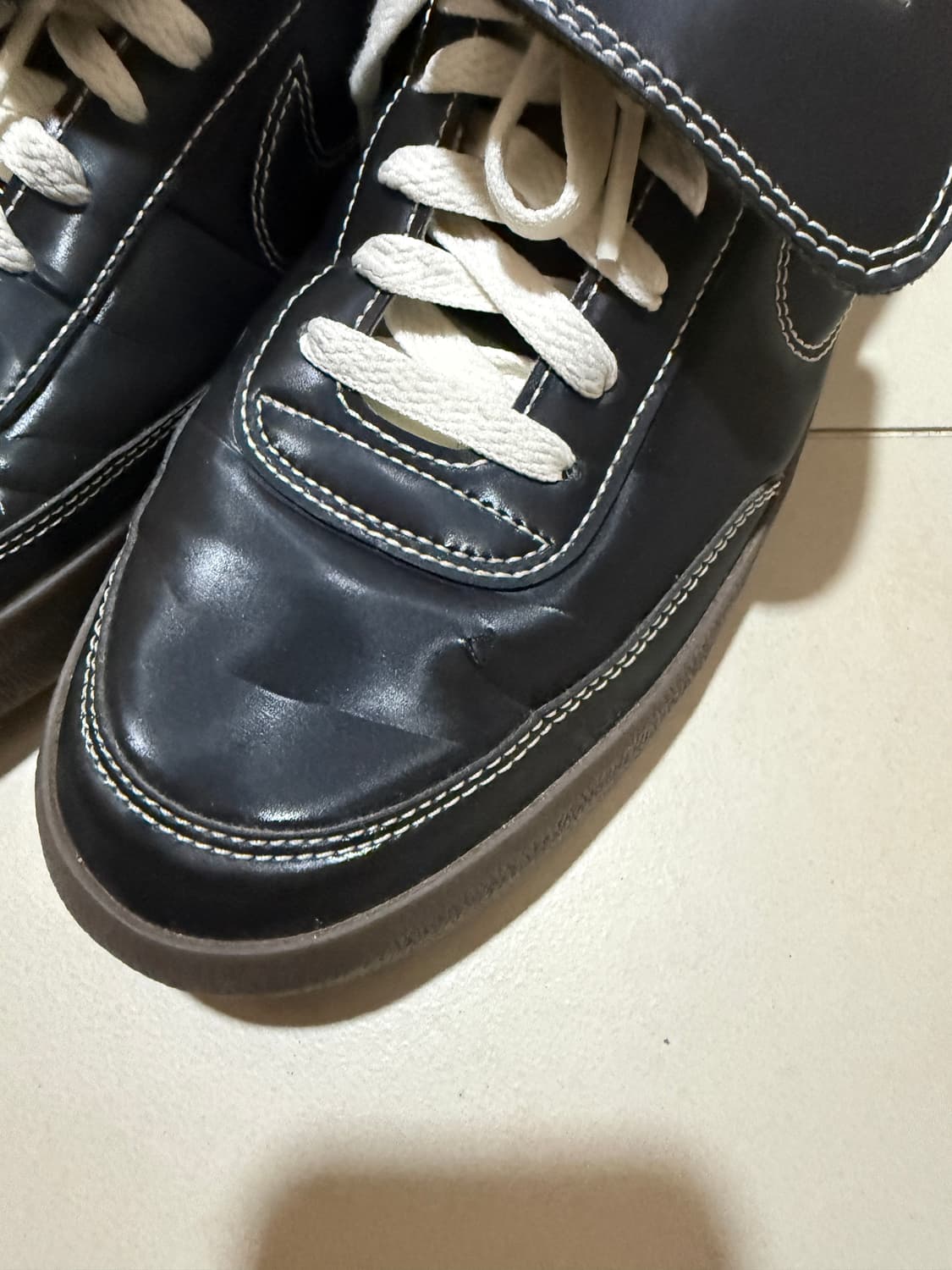 나이키 킬샷2 레더 브라운 상품이미지4