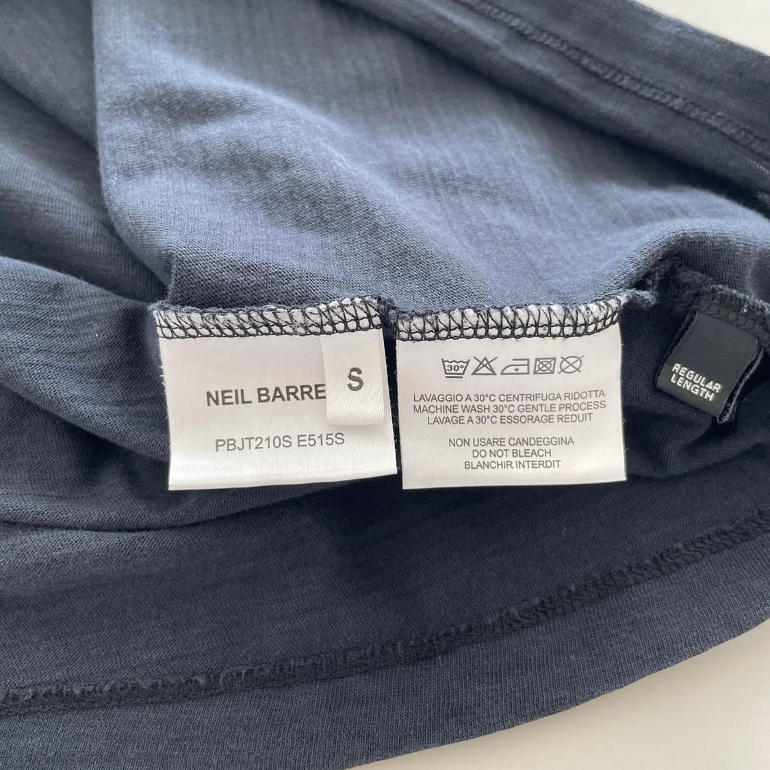 닐바렛 선더 블랙 반팔 티셔츠 상품이미지8