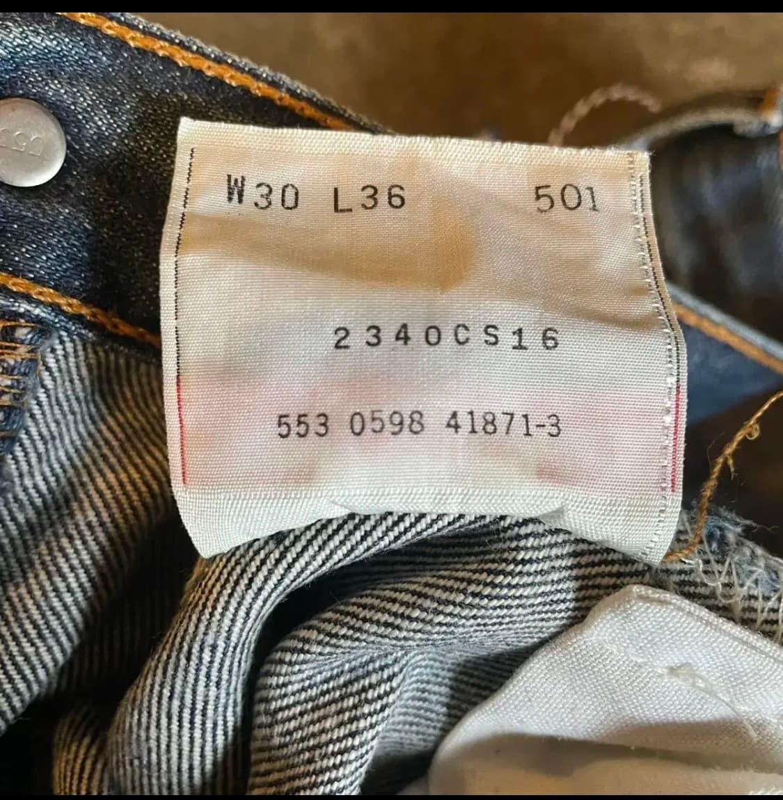 리바이스501xx 90s made in usa 상품이미지8